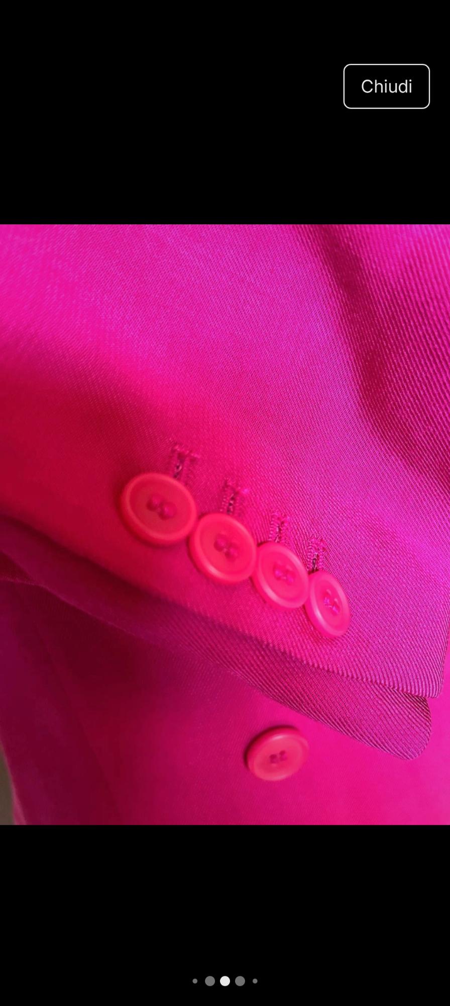 BLAZER A DOPPIO PETTO IN VISCOSA - Image 5