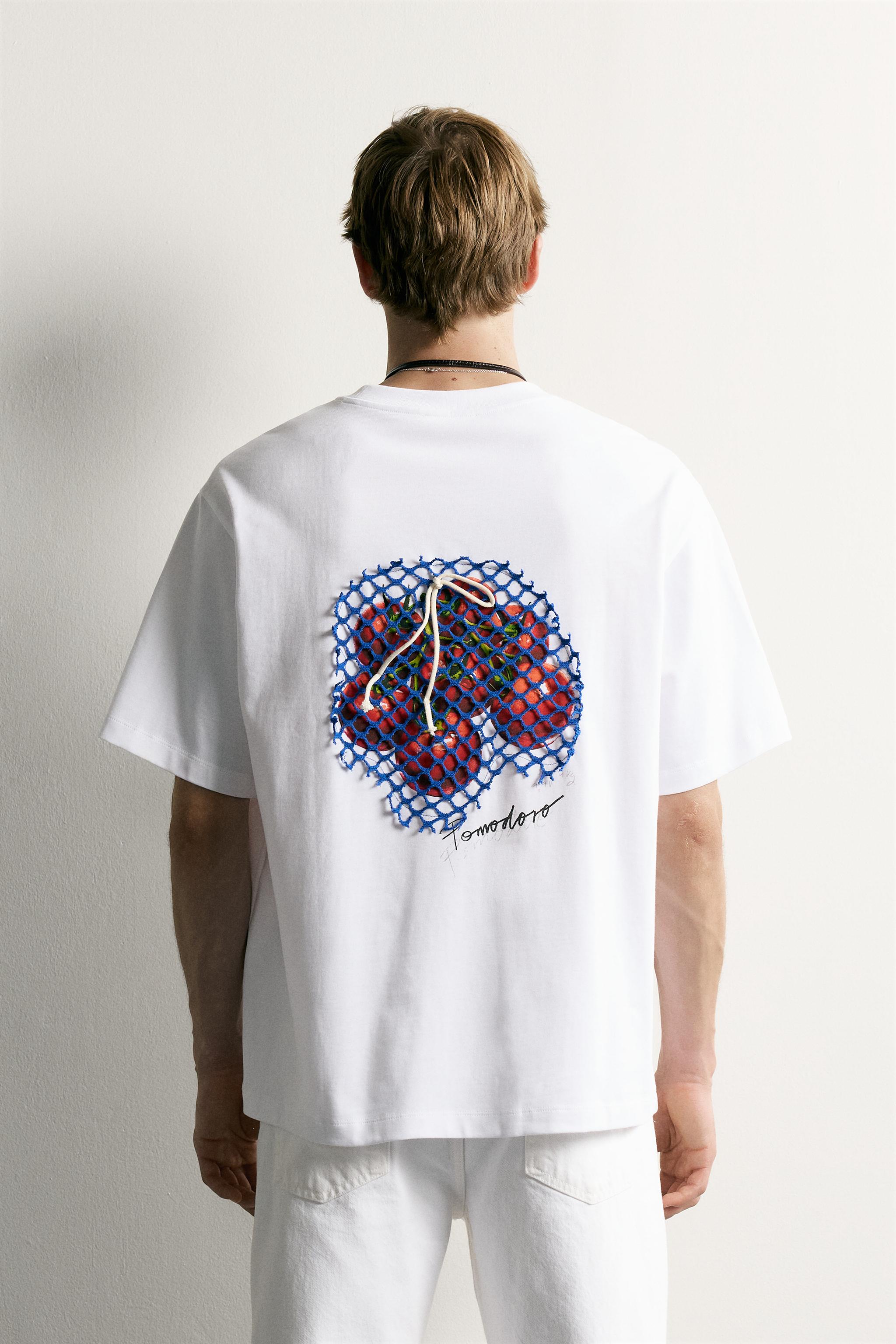 T-SHIRT RELAXED FIT BRODÉ