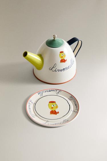 KIDS' LIMONCELLA X THE ANIMALS OBSERVATORY TOY DINNER SET - Cream by Zara - Image 2