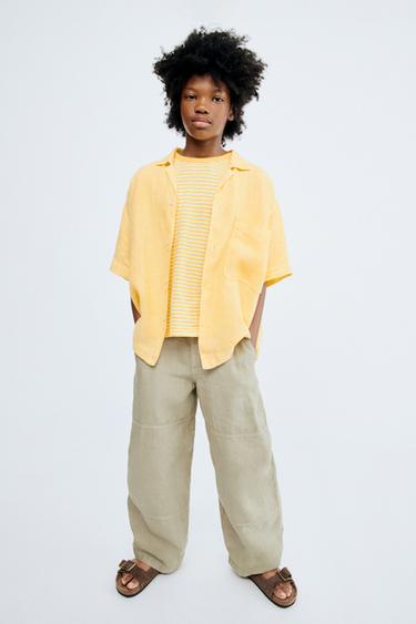 STORIESZ - Pantalones 100% lino