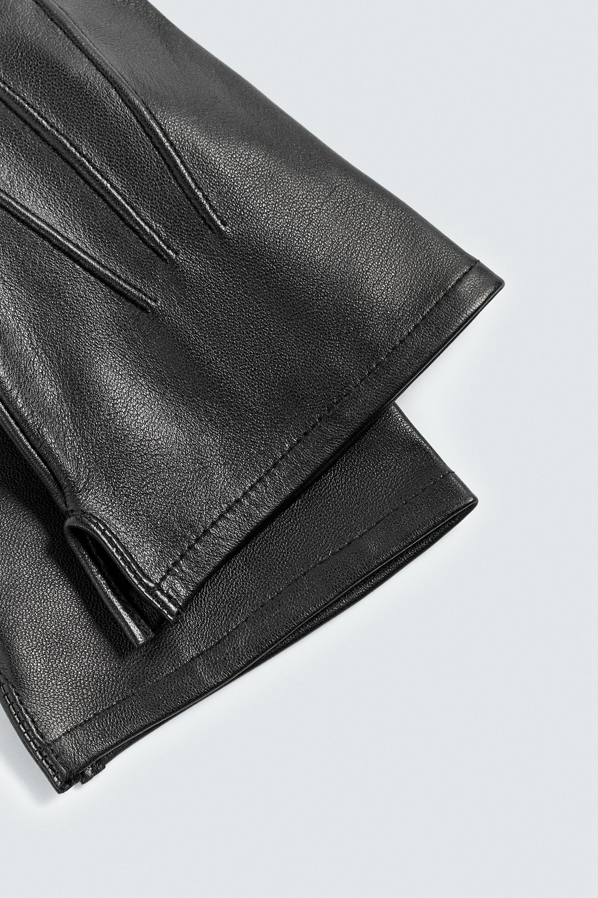 LEATHER STITCHED GLOVES