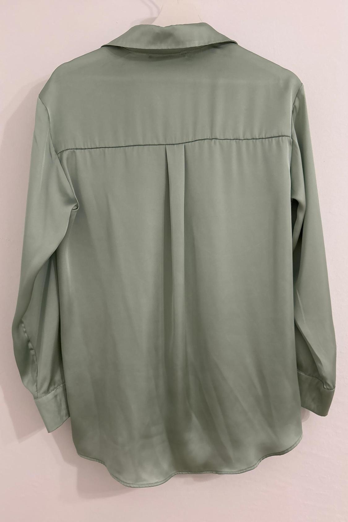 BASIC SATIN SHIRT - Image 2