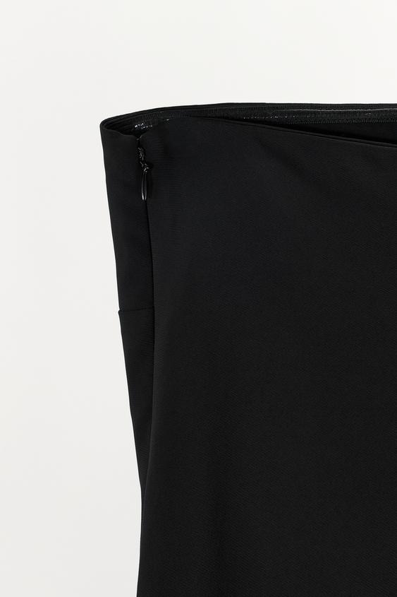 ROBE LONGUE BANDEAU - Noir de Zara - Image 5