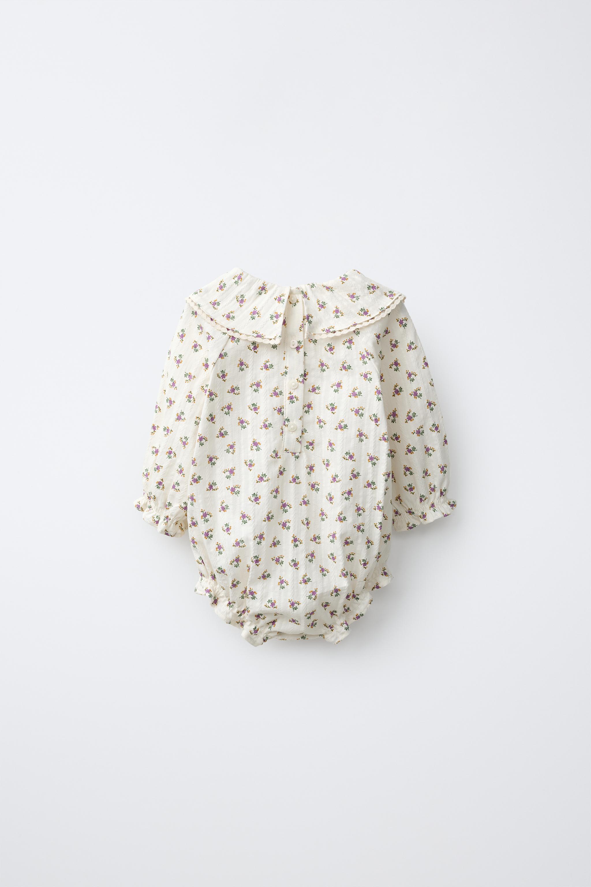 FLORAL PRINT BODYSUIT
