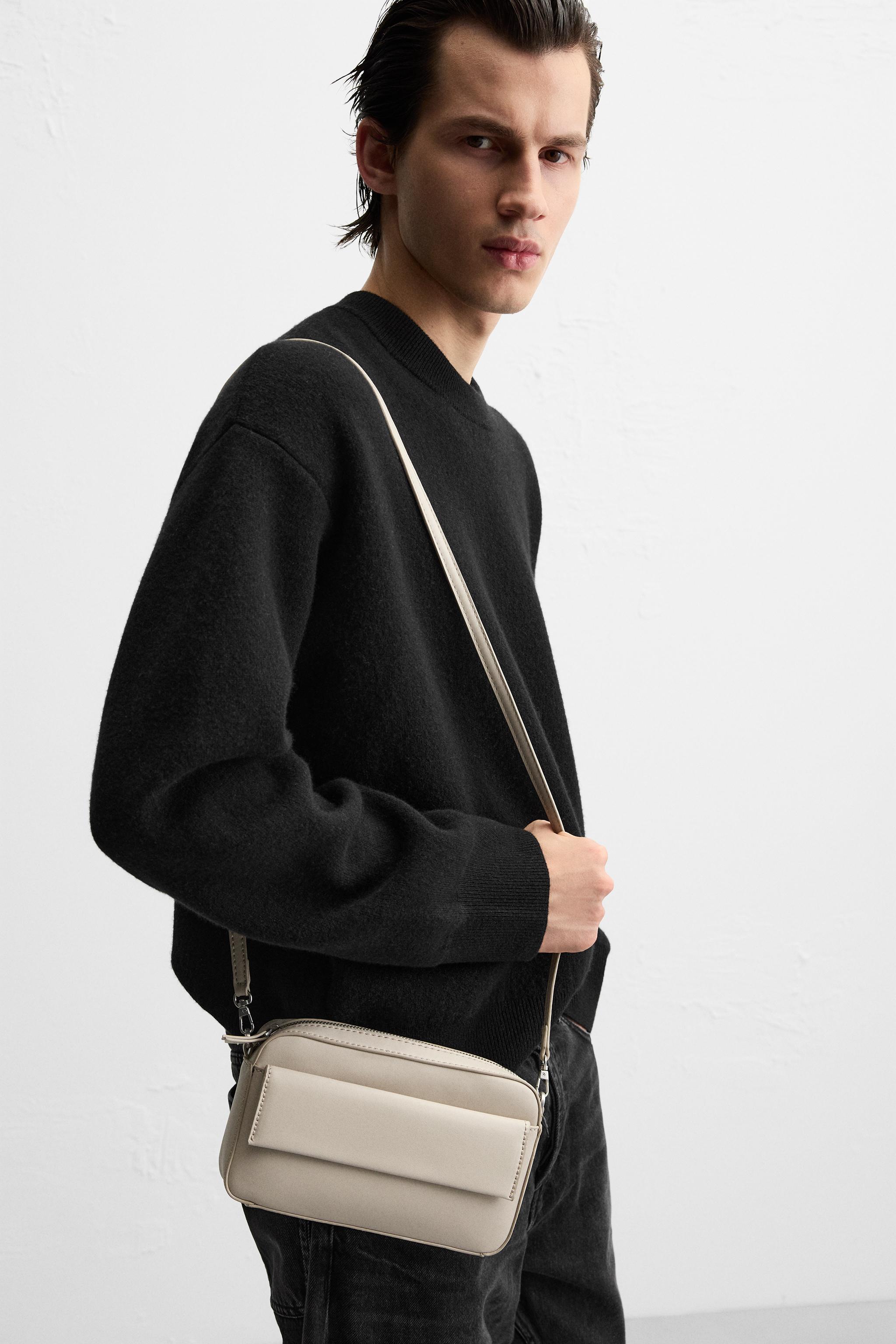 PLAIN CROSSBODY BAG - Black | ZARA United States