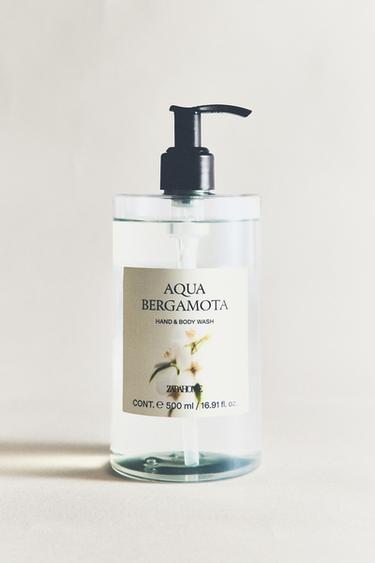 (500 ML) AQUA BERGAMOT LIQUID SOAP - Pastel green by Zara - Image 4