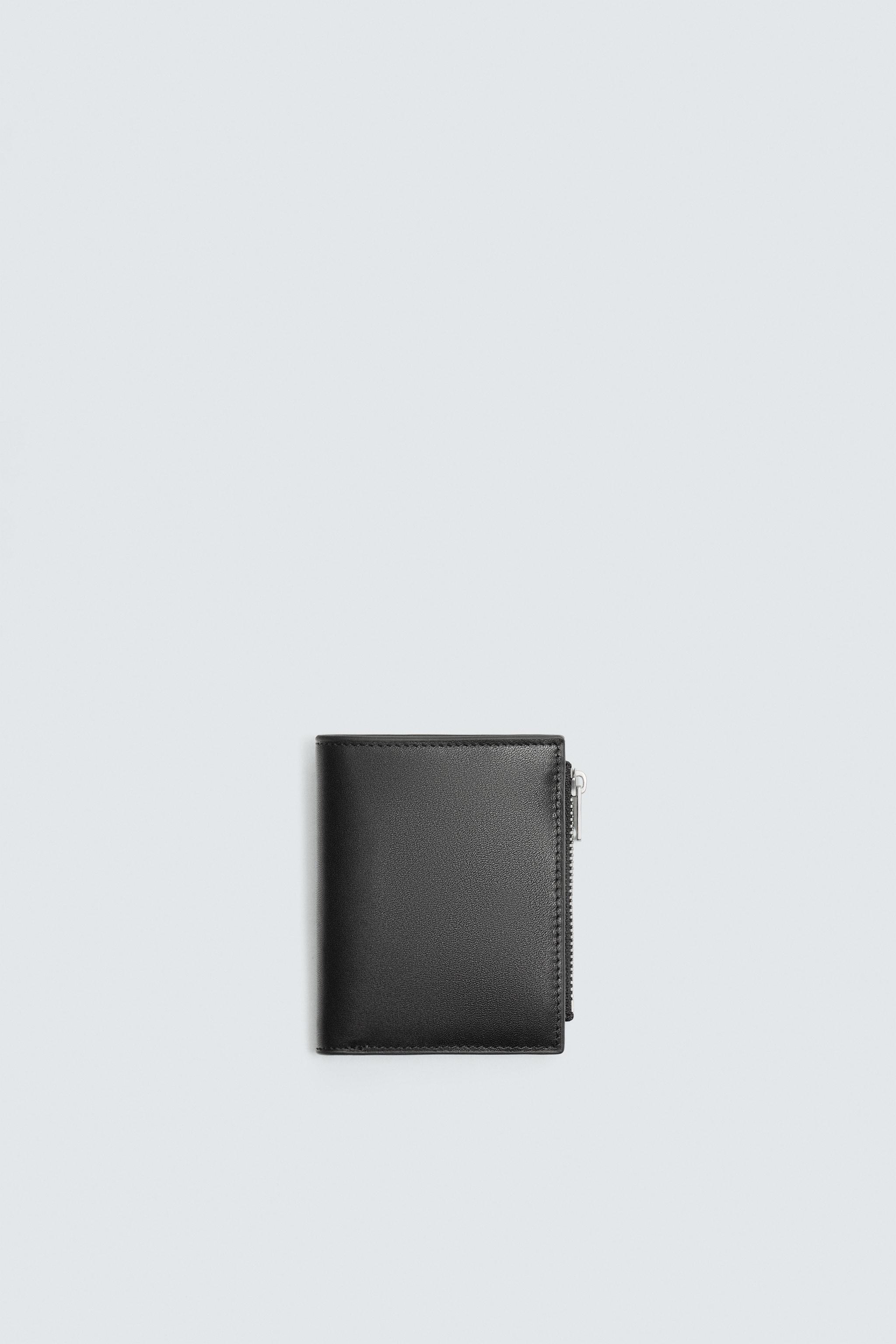 レザーウォレット - ブラック | ZARA Japan / 日本