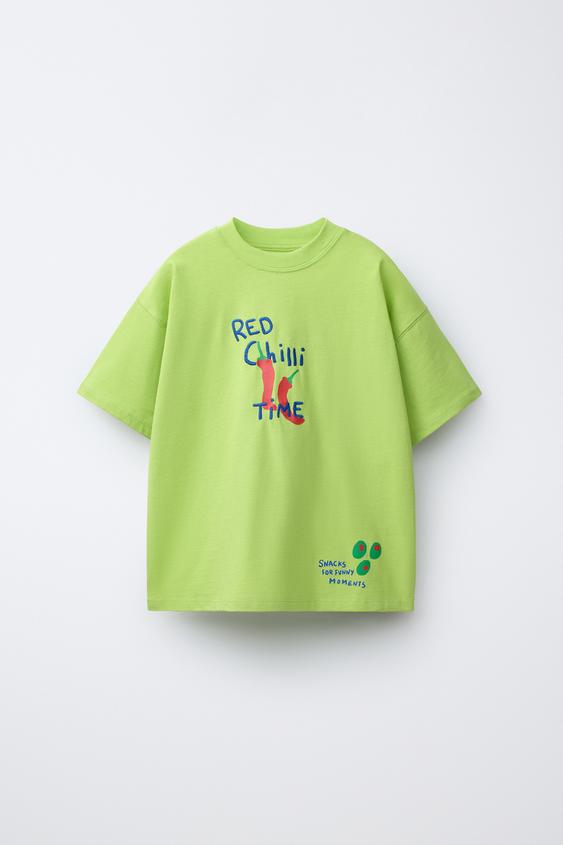 CAMISETA ESTAMPADA - Lima de Zara - Imagen 0