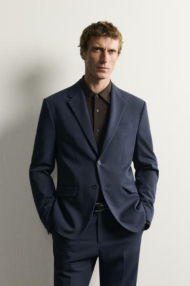 COMFORT SUIT BLAZER - Navy blue by Zara