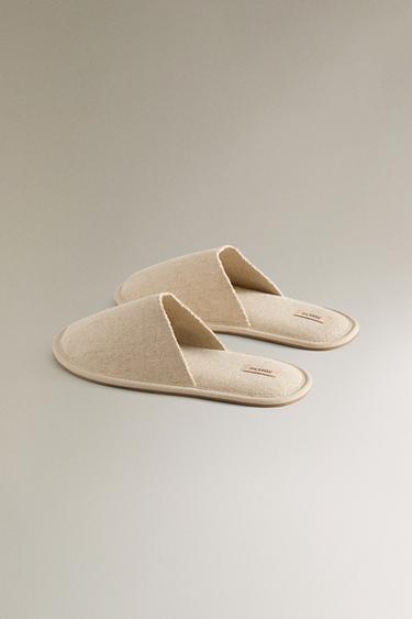 CHAUSSON LIN - Beige de Zara - Image 3