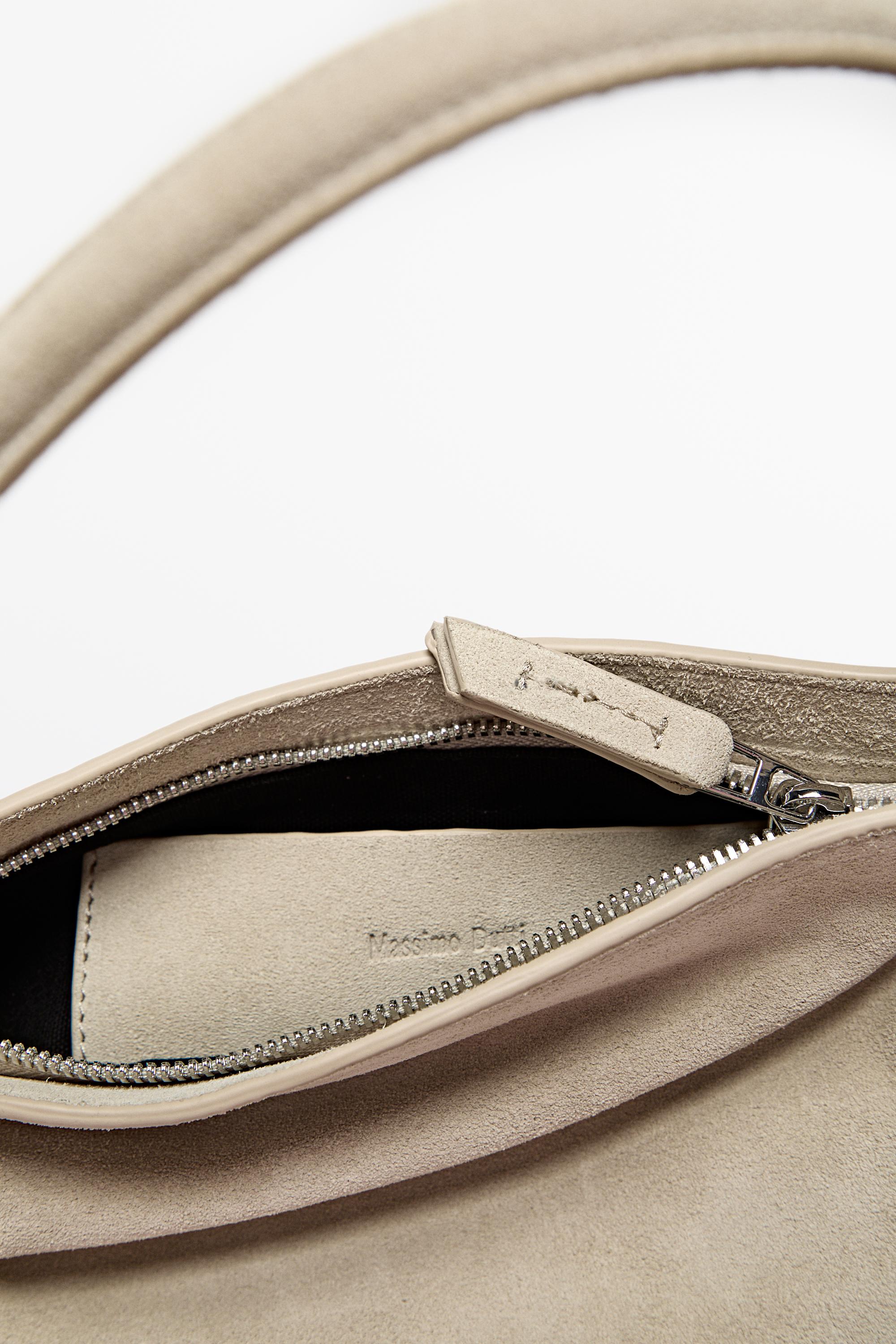 Sac à bandoulière croûte de cuir