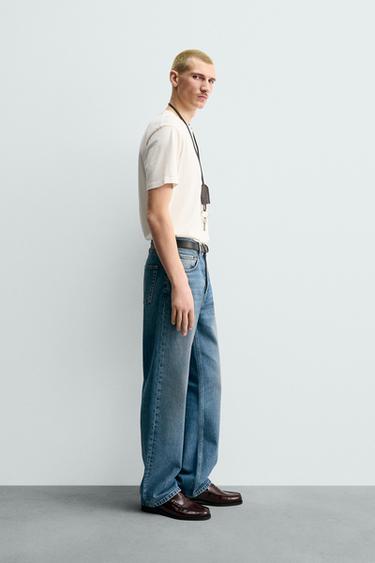 MEDIUM WEIGHT REGULAR FIT ORIGINS T-SHIRT - White by Zara - Image 3