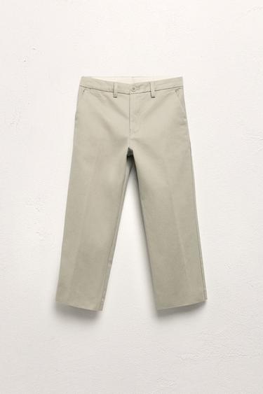 Zaras 6–10 ÅR/ TWILLBYXA LIMITED EDITION - tvättad grön