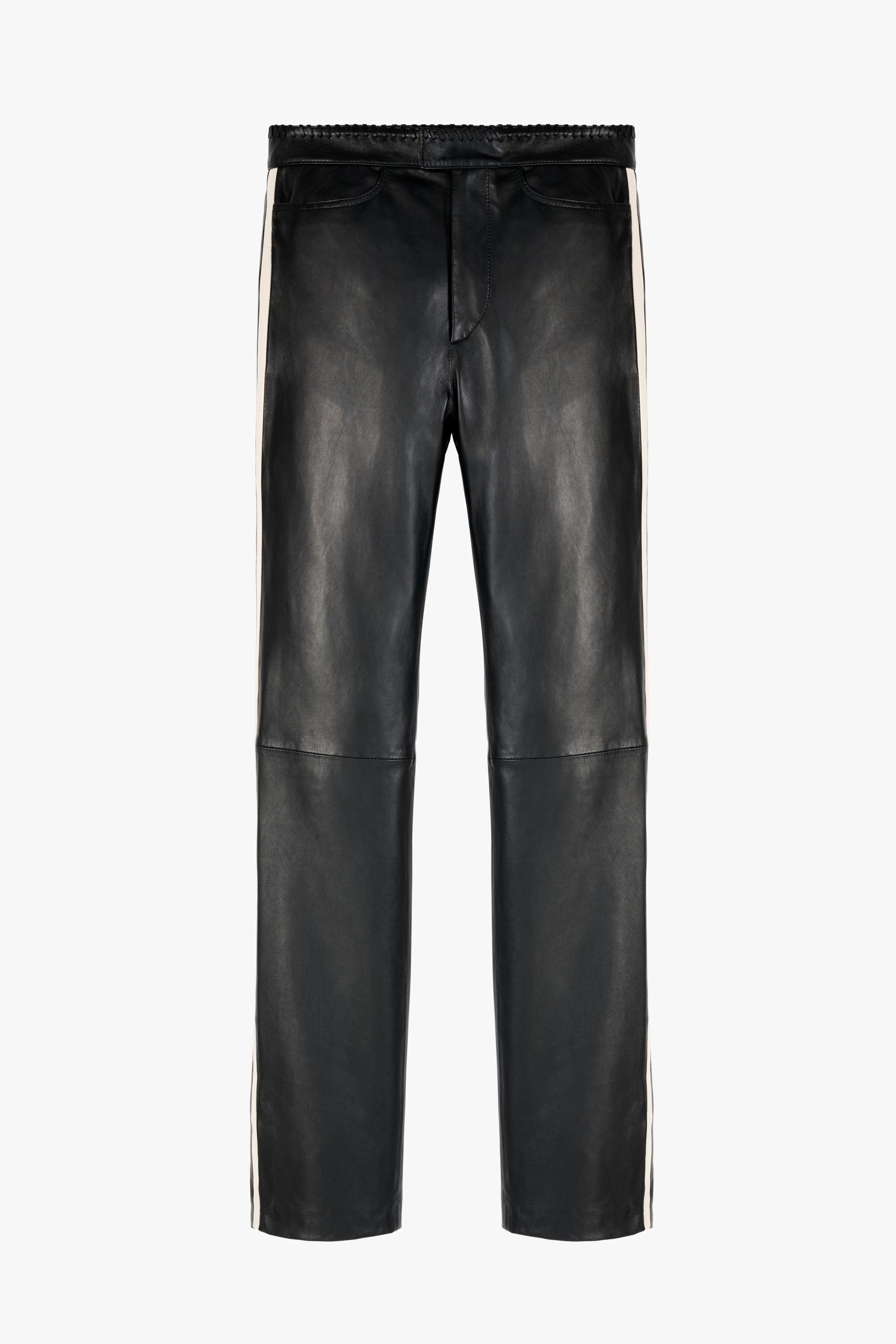 SKINNY LEATHER PANTS LIMITED EDITION - Black