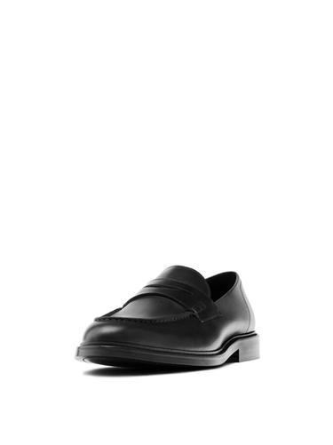 Mocasín vestir napa - Negro de Zara