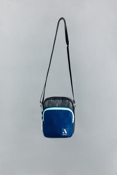 BOLSA A TIRACOLO ESPORTIVA - Cinzento da Zara