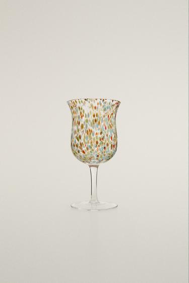 VEELKLEURIG WIJNGLAS - BLAUWGROEN van Zara - Afbeelding 0