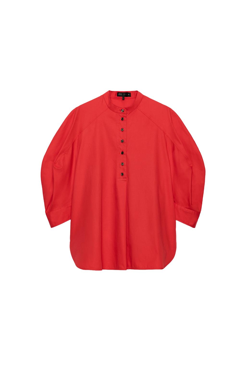 ZW COLLECTION PUFF SLEEVE SHIRT - image 3