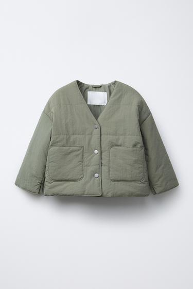 WATER-REPELLENT JACKET - Mint by Zara