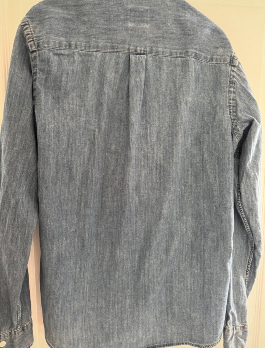 DENIM RELAXED FIT SHIRT - Image 4