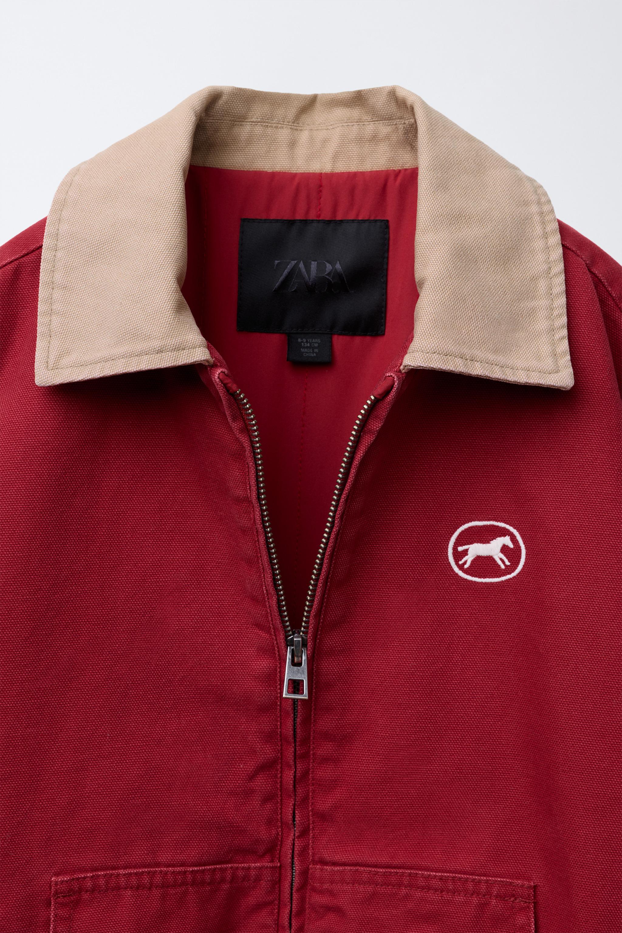 BLOUSON BOMBER À IMPRIMÉ CHEVAL