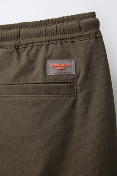 PANTALON DE JOGGING TECHNIQUE - Kaki de Zara - Image 2