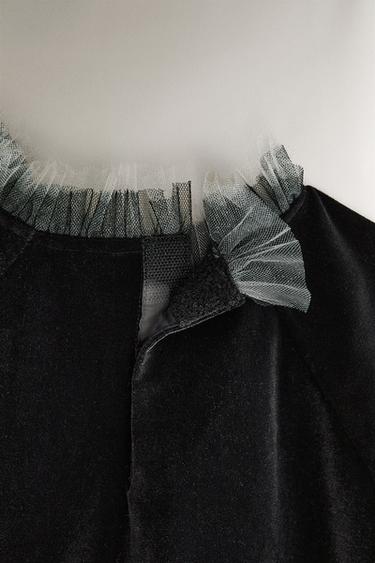 CHILDREN'S TULLE SKELETON HALLOWEEN COSTUME - Black de Zara - Image 3