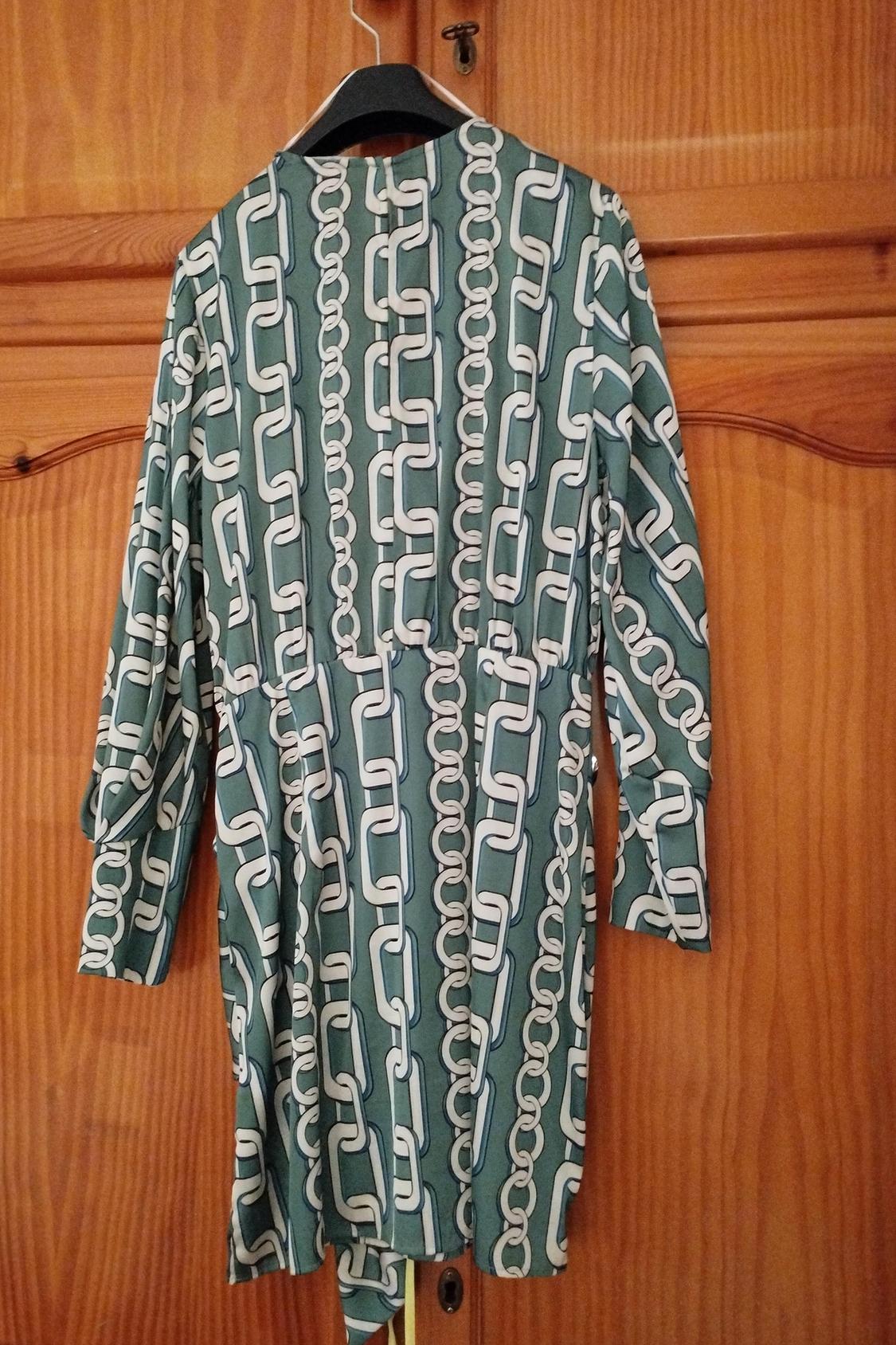 CHAIN PRINT DRESS - Image 2
