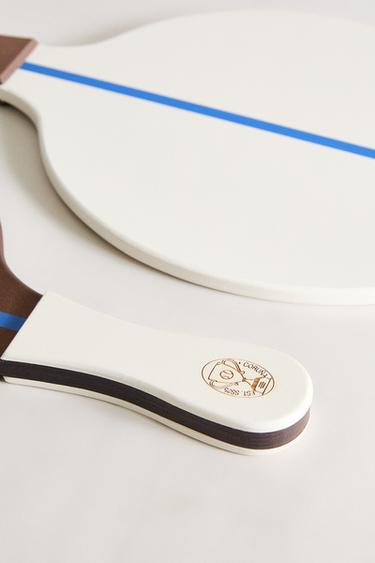 SET OF WOODEN RACKETS WITH CASE - Blue by Zara - Image 3