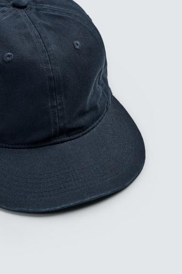 AARON LEVINE X ZARA COTTON CAP - Navy blue by Zara - Image 2