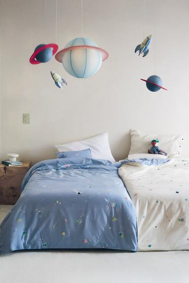 CHILDREN’S SPACE DUVET COVER - Multicoloured by Zara