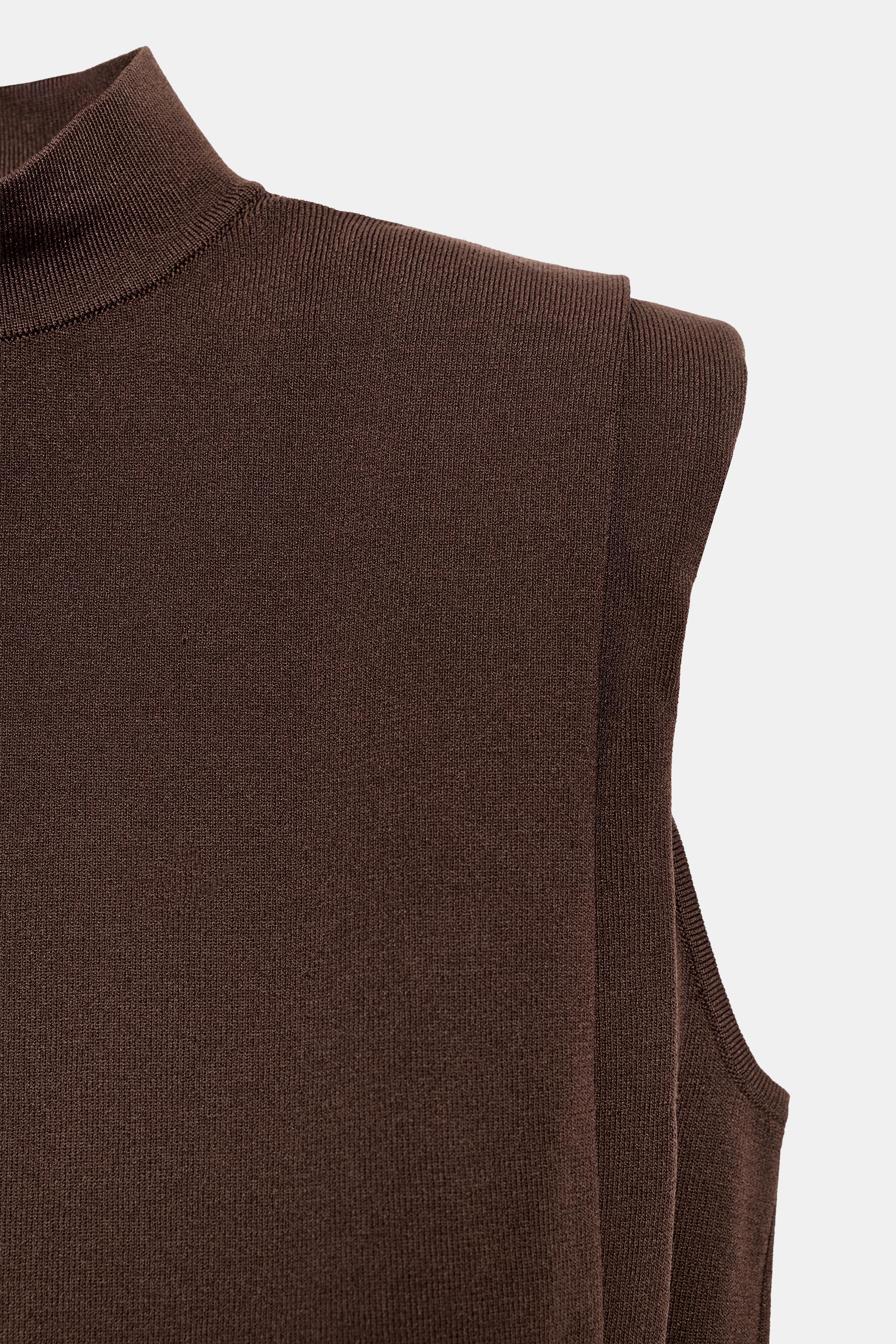 OPEN BACK KNIT TOP