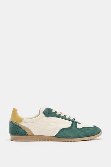 COLOUR BLOCK RUNNING TRAINERS - Multicoloured by Zara