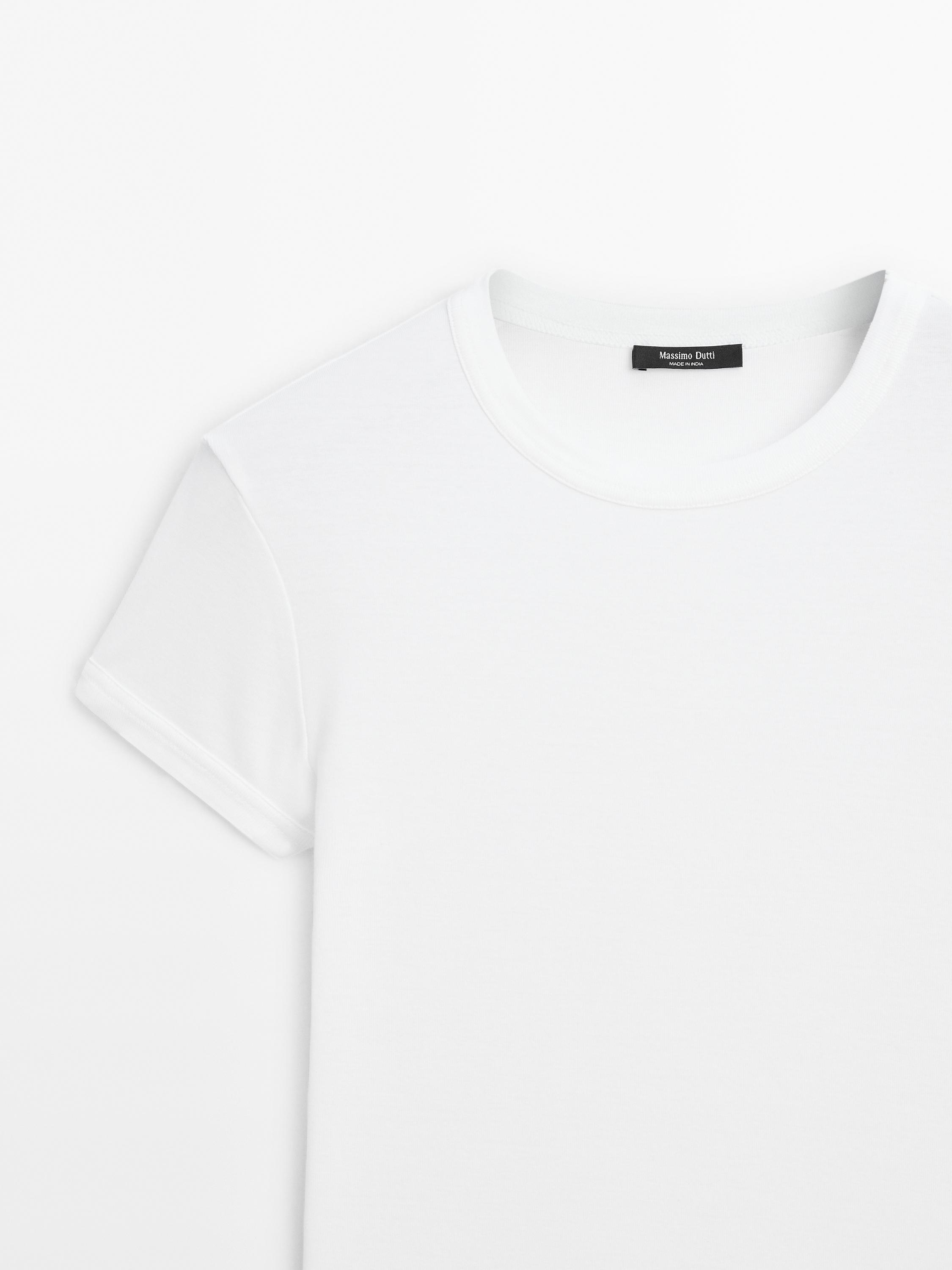 100% cotton short-sleeve T-shirt