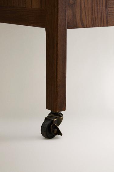 ASH WOOD COT - Dark brown by Zara - Image 3