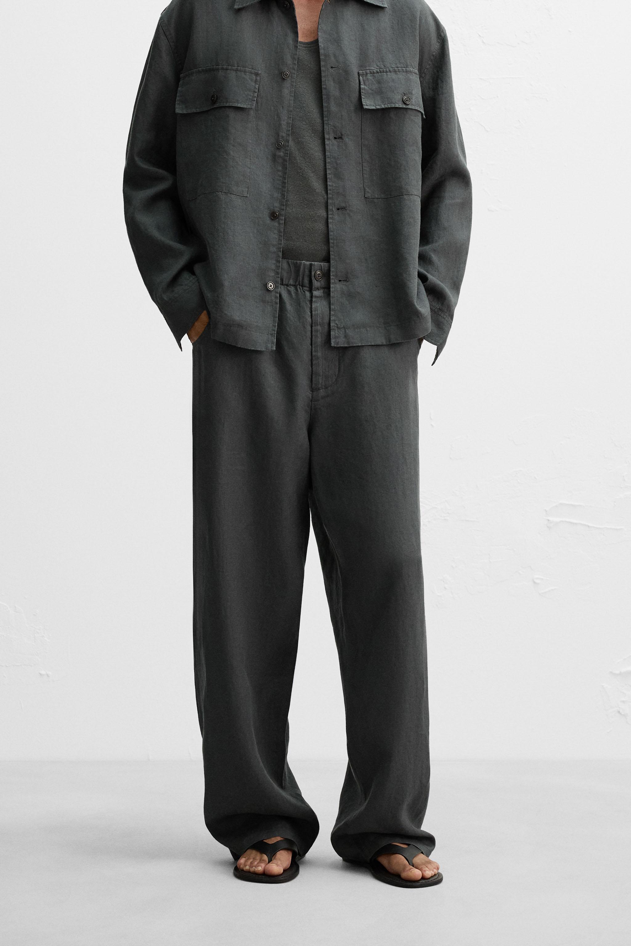 RELAXED FIT 100% HEMP PANTS