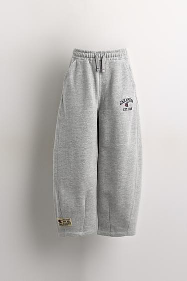 CALÇAS DE FELPA BALLOON CHAMPION ® X ZARA - Bege-vigoré da Zara