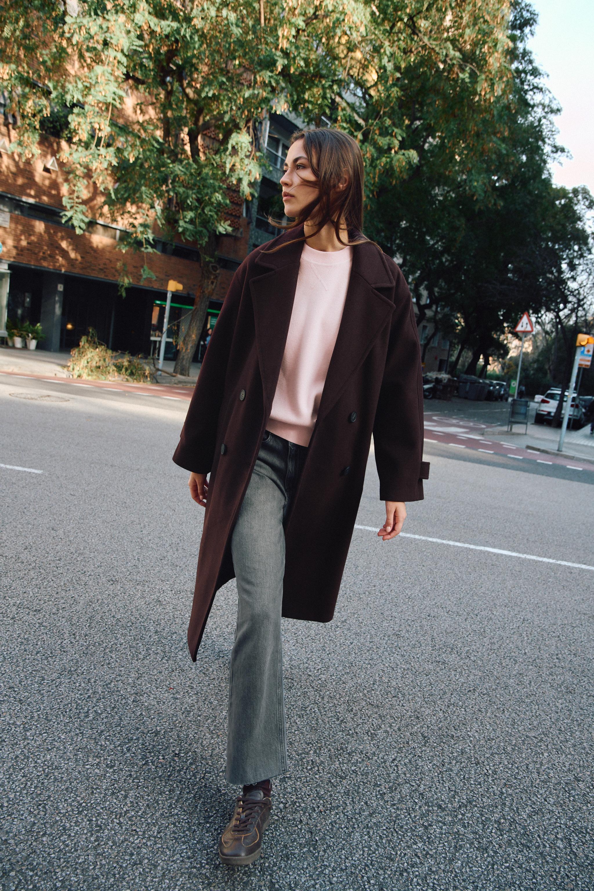 レディースオーバーサイズコート | ZARA 日本