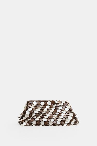 POUCH BAG WITH APPLIQUÉS - Multicoloured by Zara