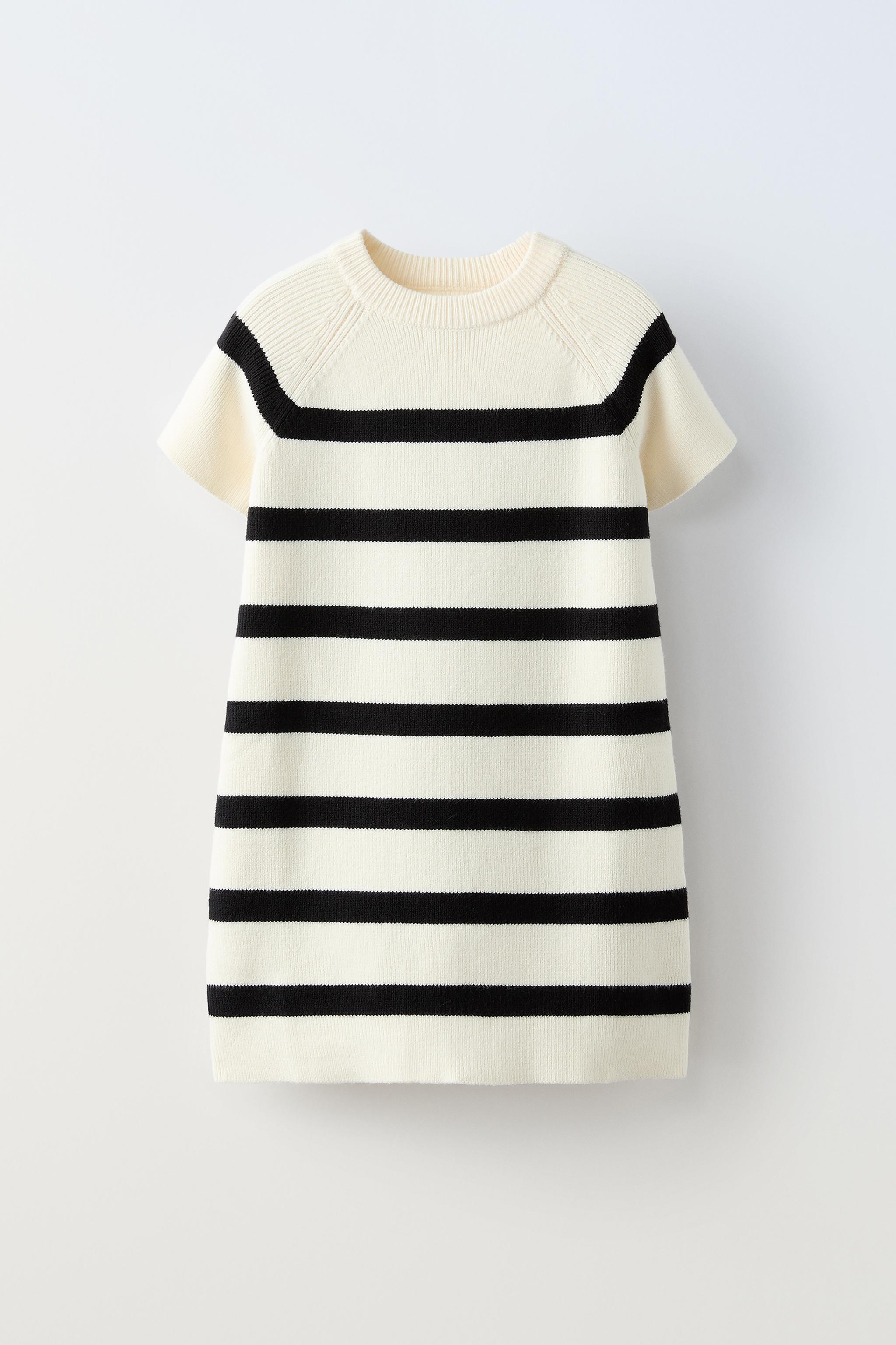 STRIPED KNIT DRESS striped ZARA Canada