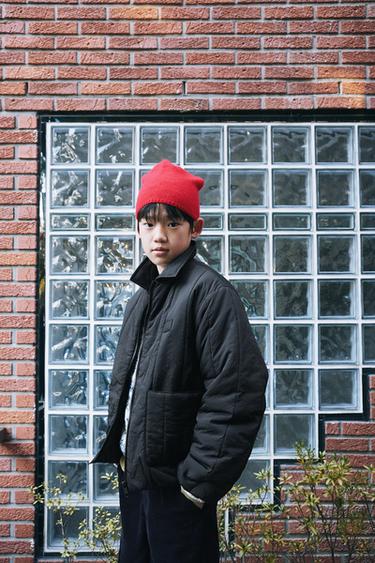 Zara 輕量絎縫外套 - 黑色