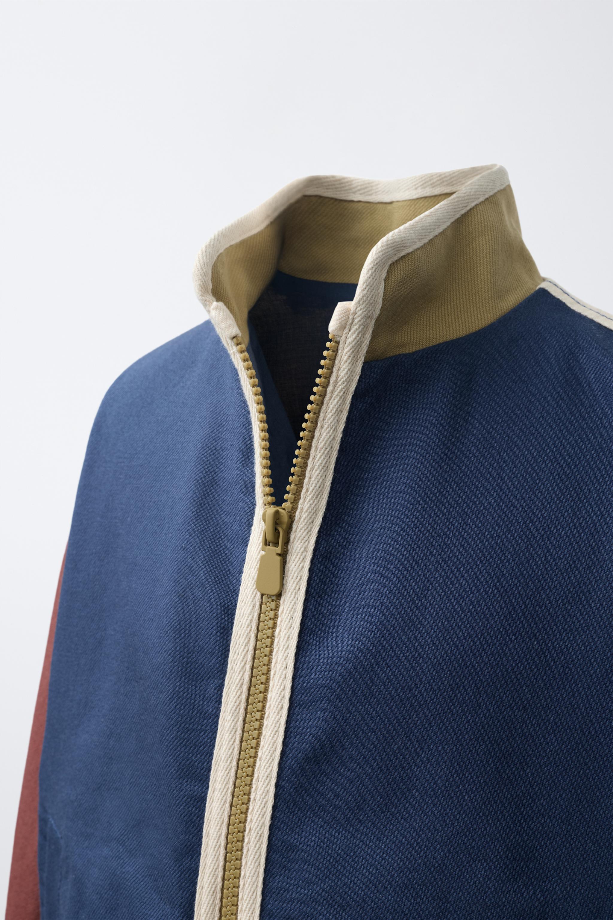 BLOUSON COLOR BLOCK