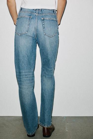 JEAN TRF DROIT TAILLE HAUTE - Bleu de Zara - Image 4