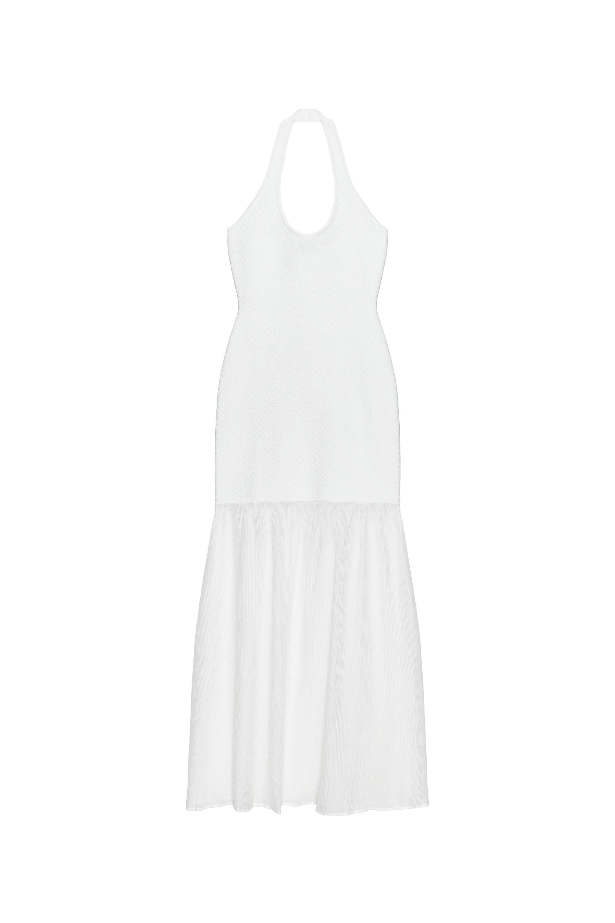 feather halter dress Bride-To-Be Edition main image 1