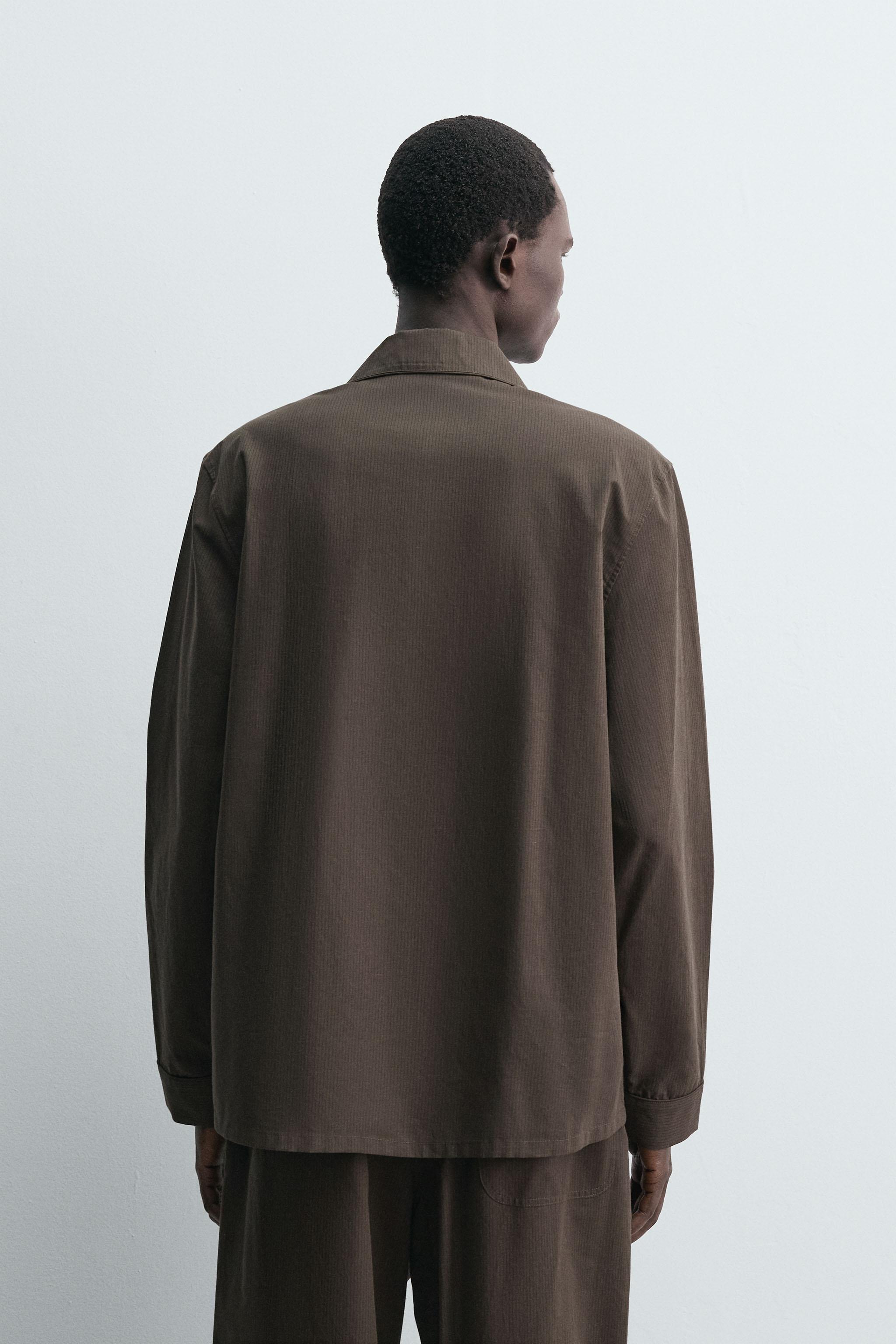 JACQUARD PAJAMA SHIRT