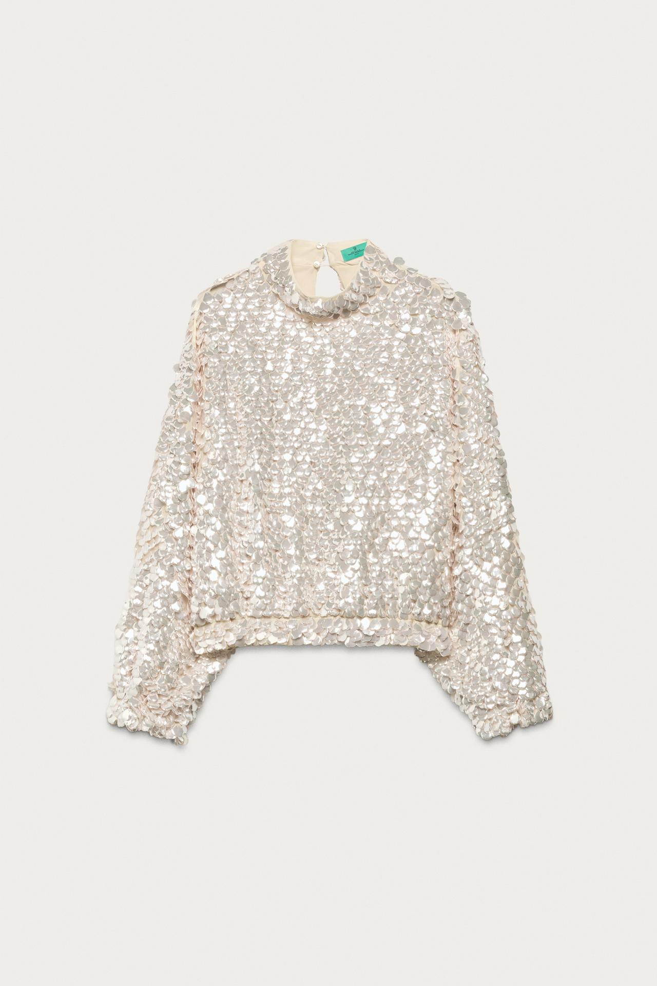 Топ MARISA BERENSON X ZARA sequin