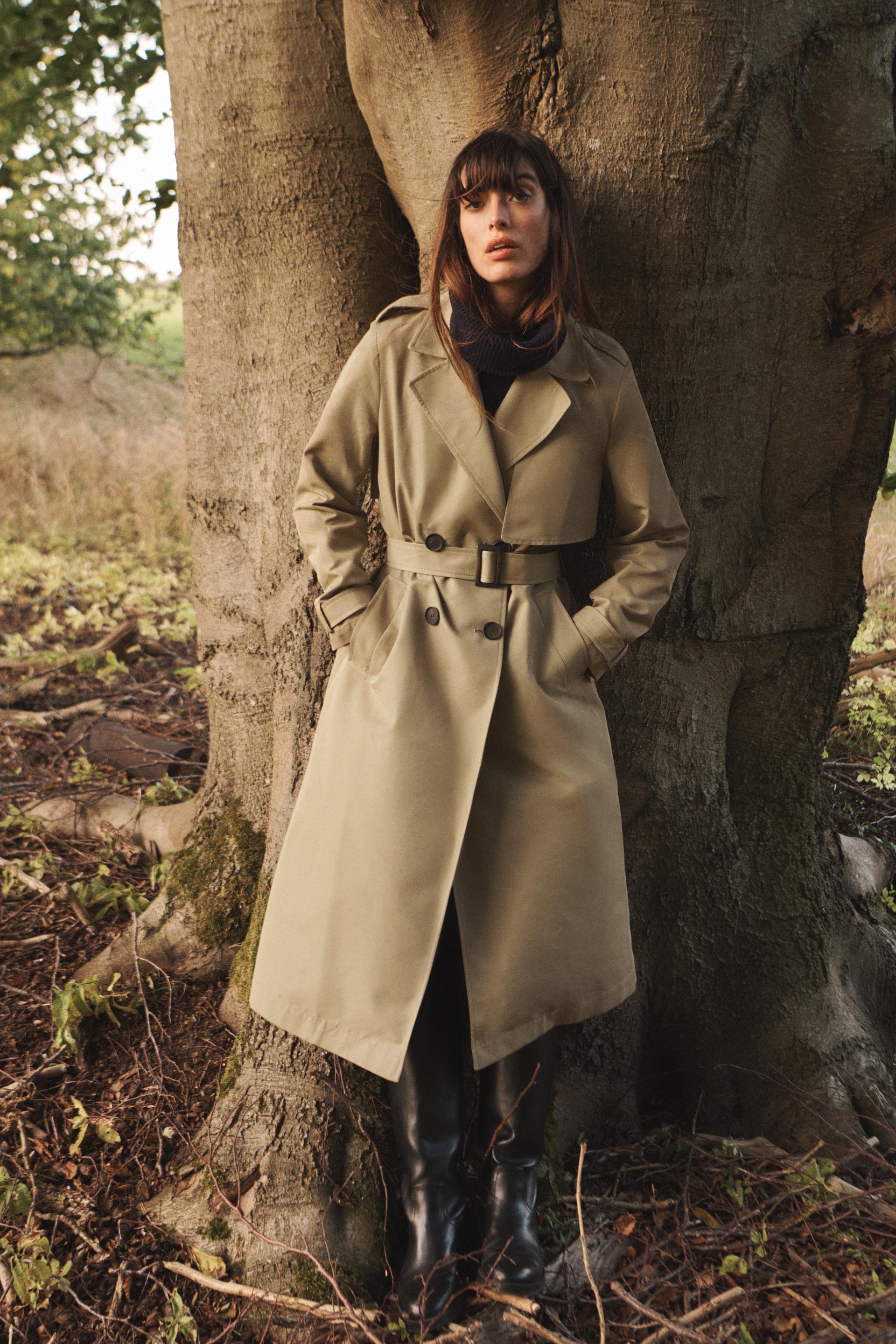 LONG BELTED TRENCH COAT - Light camel | ZARA United States