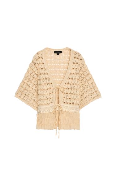 COMBINED KNIT JACKET