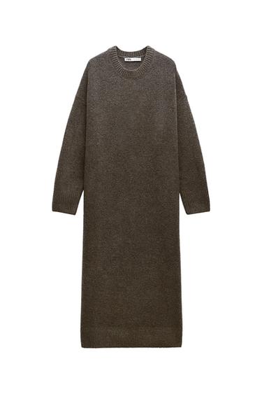 SOFT KNIT MIDI DRESS