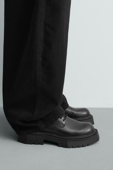 CHAUSSURES ÉPAISSES - Noir de Zara - Image 1